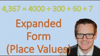 Expanded Form of Numbers and Place Values Simplifying Math [upl. by Amiaj]