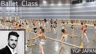 LIVE at the YAGP 25th Anniversary Japan SemiFinal  Ballet Class with Jose Carayol [upl. by Cecilia]