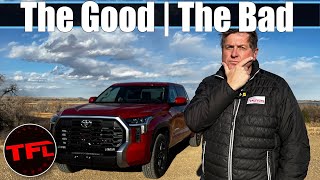 Here’s What I Love And Hate About The New 2022 Toyota Tundra After Owning It For a Month [upl. by Huskamp]