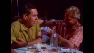 Gerald Durrell and Michalis Chalikiopoulos in Taverna Tripa 1967 [upl. by Lahsram]