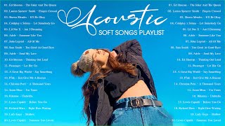 Soft Songs English 2022  Best Acoustic English Soft Romantic Songs 2022 [upl. by Catherin941]