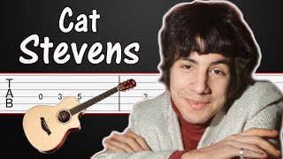 Wild World  Cat Stevens Guitar Tabs Guitar Tutorial Guitar Lesson [upl. by Venator]