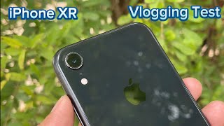 iPhone XR Camera Test in 2024⚡ For Vlogging [upl. by Ardnek142]