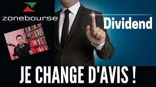 Je change davis sur les dividendes [upl. by Aiuqcaj329]