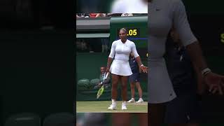 Serena Williams Incredible Mixed Doubles Shots [upl. by Neesay514]