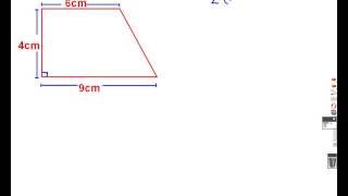 Area of Trapezium mathscast [upl. by Regazzi]