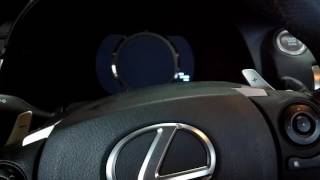 2014 Lexus IS250 F Sport oil light reset [upl. by Kciredec]