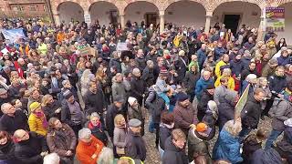 Demo gegen Rechtsextremismus in Reinbek [upl. by Yraillih]