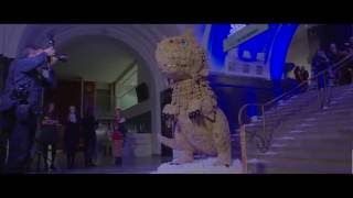 The making of the Giant Crumpet dinosaur exhibit for Tom Fletcher’s book launch [upl. by Cheke]