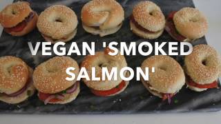 VEGAN SMOKED SALMON RECIPE [upl. by Lalitta]