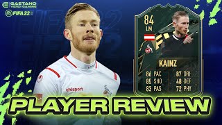 FLORIAN KAINZ 84  Lohnt sich die SBC  FIFA 22 Player Review [upl. by Ruel263]