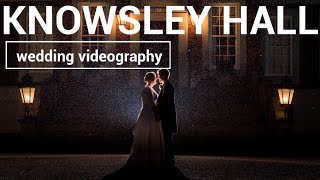 Wedding Videography at Merseysides Wedding Venue  Knowsley Hall [upl. by Leerzej]