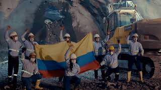 STRABAG Colombia Breakthrough of Western Tunnel  important milestone at Autopista al Mar 1 [upl. by Ynaffat]