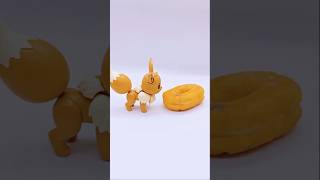 Pikachu Eating Activity25 stopmotion [upl. by Ekaterina940]