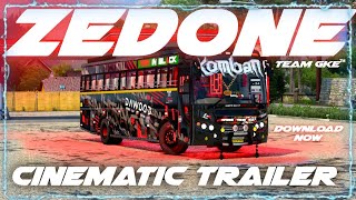 ZEDONE FREE MOD FOR ETS2  KOMBAN  CINEMATIC VIDEO  DOWNLOAD NOW [upl. by Crescentia12]