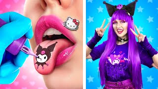 From Nerd Hello Kitty to Kuromi  Vampire Vs Kuromi [upl. by Valonia]