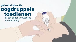 Oogdruppels bij een ander volwassene of ouder kind [upl. by Chanda]