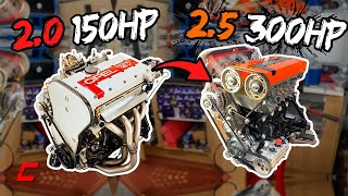 Opel Rally Engine Workshop Tour C20XE RED TOP HEAVEN [upl. by Mercedes868]