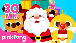 BEST 🎄 Christmas Songs for Kids  Pinkfong Baby Shark Official [upl. by Sell]