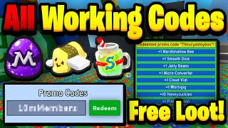 ALL Working Codes 2024  Bee Swarm SImulator [upl. by Eniamaj57]