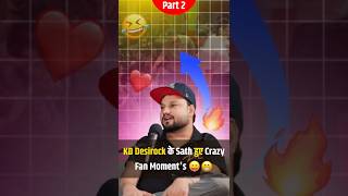 Kd के साथ फोटो खींचने से लड़के ने किया मना 🤣  Crazy Fan Moments With Kd Part 2  kddesirock [upl. by Zulch]