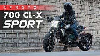 2022 CFMoto 700CLX Heritage  First Ride POV Full Exhaust 4K [upl. by Frye]