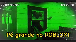 Encontrando o pé grande no Roblox Bigfoot ALPHA [upl. by Domella]