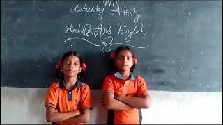 Hindi vs English Activity by 4th grade Sujana amp Hafsa 👏👏 [upl. by Eicaj]