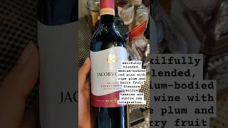 What is Jacobs Creek Shiraz Cabernet jacobscreek redwine italian wine [upl. by Whalen845]