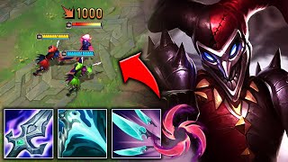 If you need to play AD Shaco try this build DEADLY BACKSTABS [upl. by Annhoj]