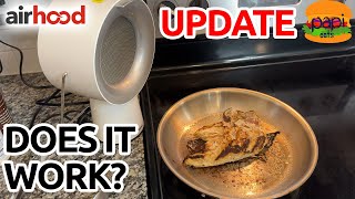 airhood Portable Range Hood  DOES IT WORK  UPDATED Review [upl. by Cherlyn332]