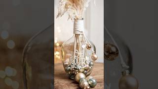 Schöne und schnelle Weihnachtsdeko selber machen 🎄 christmas diy diyhomedecor [upl. by Annatsirhc696]