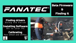 Fanatec  Installing drivers  Beta drivers amp where to find them [upl. by Blanc]