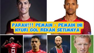 Parah PemainPemain Bola Ini Suka Merebut Gol Rekannya Yang Terakhir Yang Paling Terkenal [upl. by Notlek]