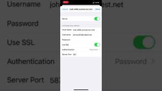 How to Enable SSL in Mail on Your iPhone [upl. by Eniger]