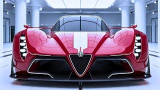 quotExclusive Look 2025 Alfa Romeo 33 Stradale – Beauty Meets Performancequot [upl. by Israel72]