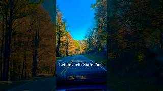 Beautiful Letchworth State Park letchworth fallcolors fallfoliage travel tour [upl. by Coffeng]