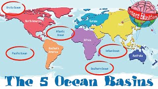 The 5 Oceans of the World [upl. by Nnaes]