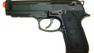 Review Of The TSD M9 CO2 Gas NonBlowback Airsoft Gun [upl. by Quirk]