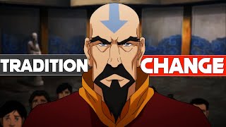 Legend of Korra Politics and Change  Tenzin Analysis Avatar The Last Airbender [upl. by Ynohtnacram487]