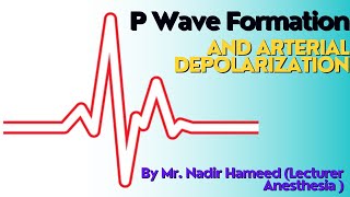 Interpretation of P wave Made Easy atrium depolarization waves ecg [upl. by Nore]