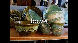 KILN OPENING pottery bowls 394 roosterhillpottery [upl. by Dnomyad]