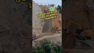 The excavator going downhill is terrible invention [upl. by Mannuela]