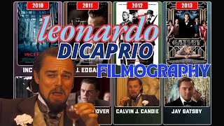 Every Leonardo DiCaprio Movie in One Video [upl. by Murdock]