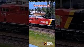 CPKC at Revelstoke BC canada shorts [upl. by Adoh]