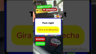 Ask and Give Directions in Spanish 🗺️ easyspanish [upl. by Happy]