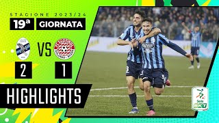 Lecco vs Südtirol 21  Super Novakovich vale 3 punti  HIGHLIGHTS SERIE BKT 2023  2024 [upl. by Olympia]