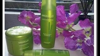 CUIDADO DEL CABELLO CON MIDOLLO DI BAMBOO [upl. by Erlene]