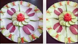 New Easy Salad Decoration Ideas By Neelamkirecipes 🍅97🍅 [upl. by Haisa859]