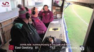 GDFNL RD8  East Geelong Vs Winchelsea  25524 [upl. by Ssidnak840]